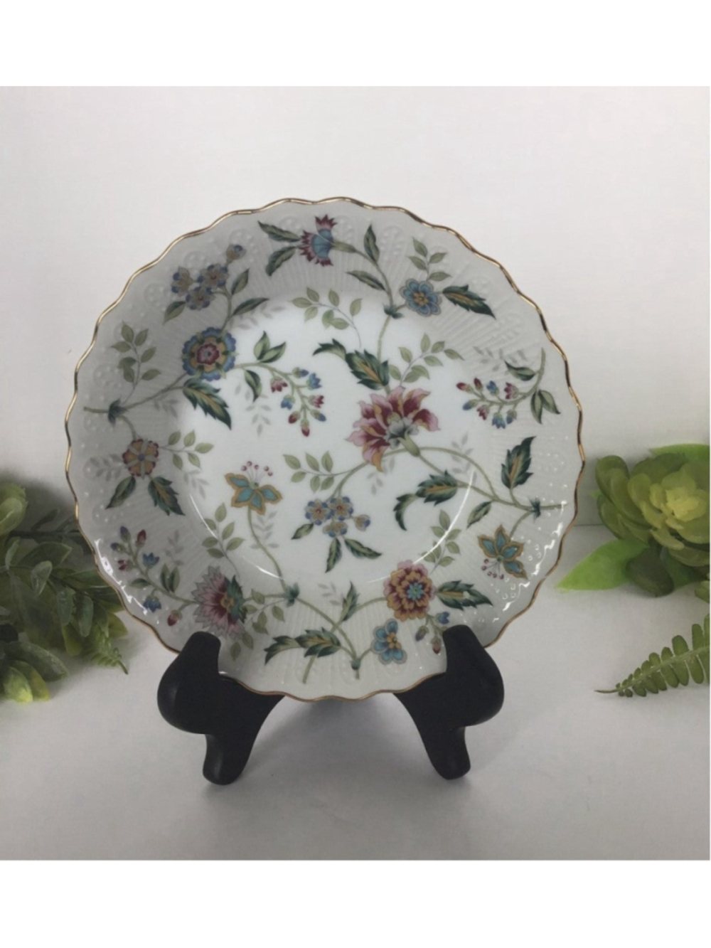 Coupe Soup Bowl in Buckingham Pattern Andrea by Sadek